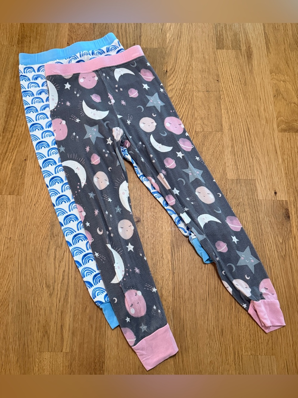 Little Sleepies 3T Printed Sleep Pajama Bottoms Unisex Lot of 2